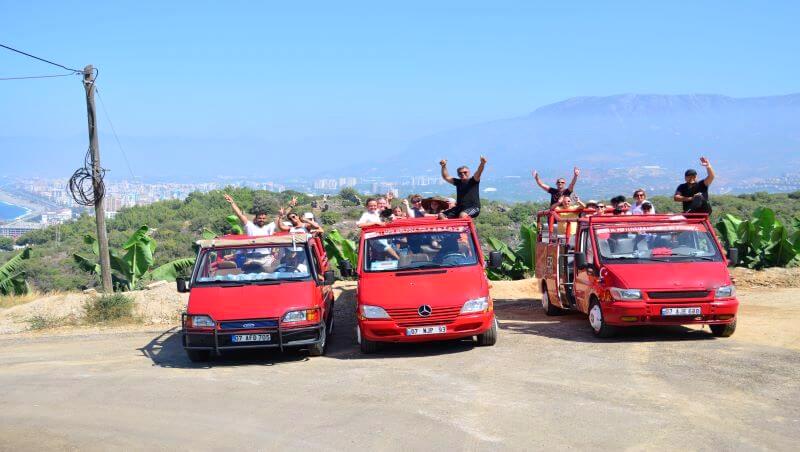 Sapadere Canyon Tour Cabrio Bus Safari Activities