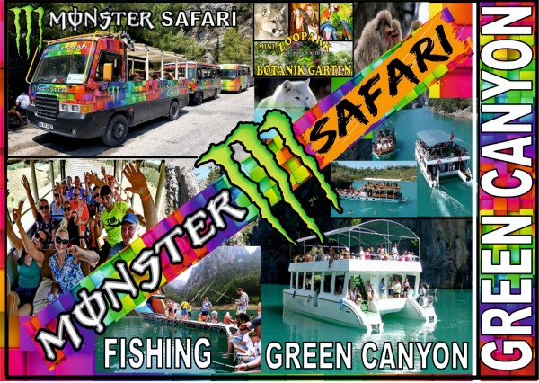 Green Canyon Boat Trip Alanya Scenic Nature Tour