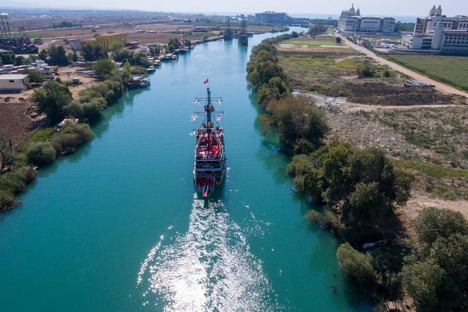 Manavgat Waterfall and River Boat Tour from Alanya