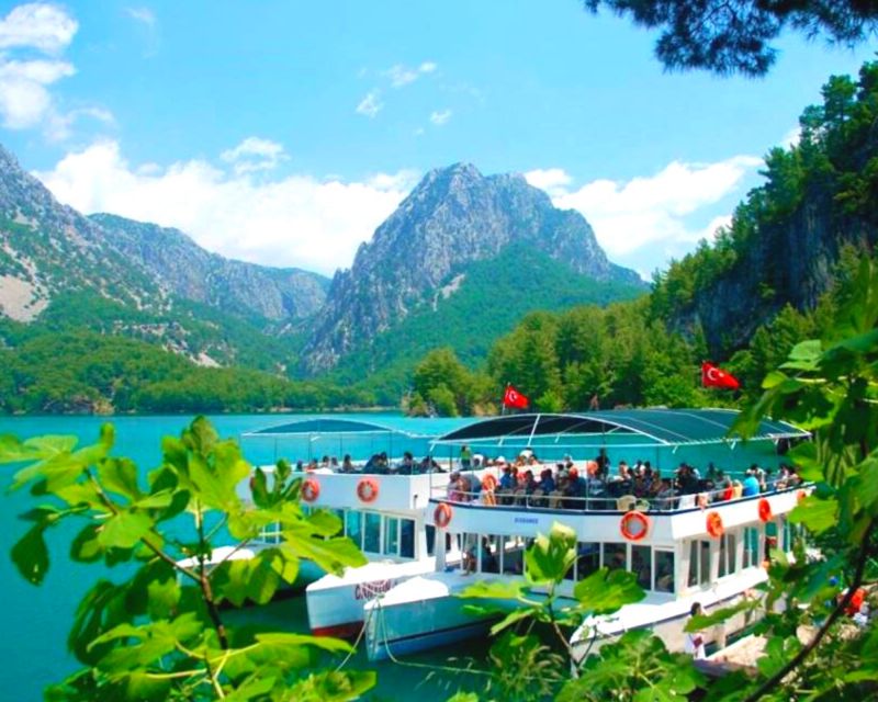 Green Canyon Boat Trip Alanya Scenic Nature Tour