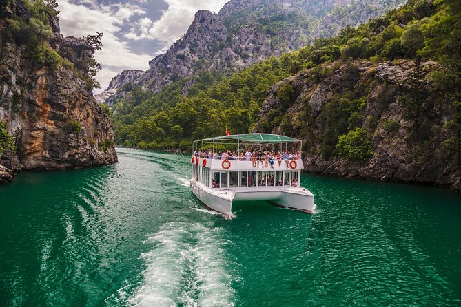 Green Canyon Boat Trip Alanya Scenic Nature Tour