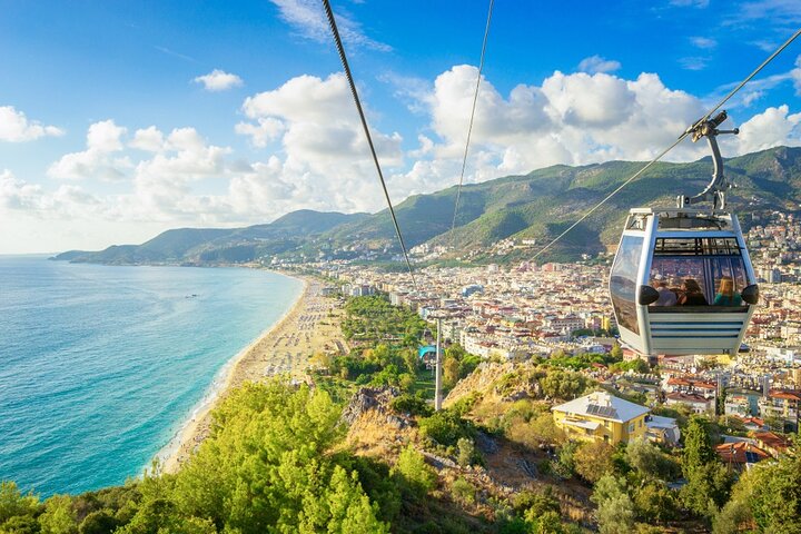 Alanya City Castle and Cable Car Tour Guide with Views