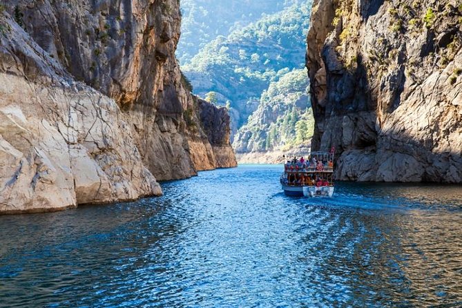 Green Canyon Boat Trip Alanya Scenic Nature Tour