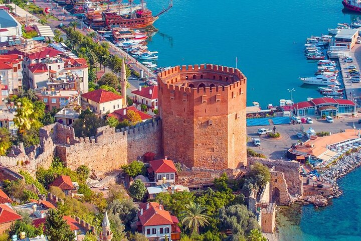 Alanya City Castle and Cable Car Tour Guide with Views