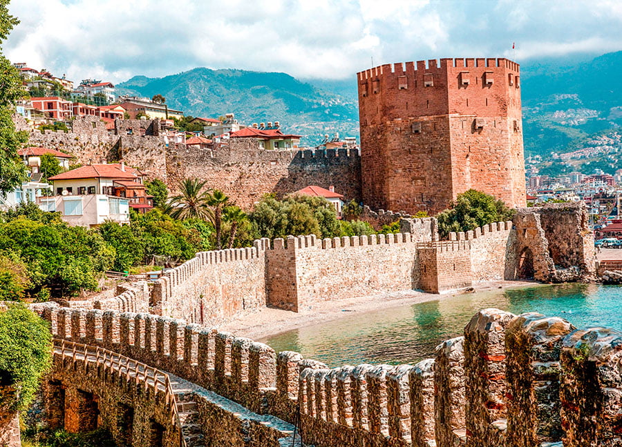 Alanya City Castle and Cable Car Tour Guide with Views